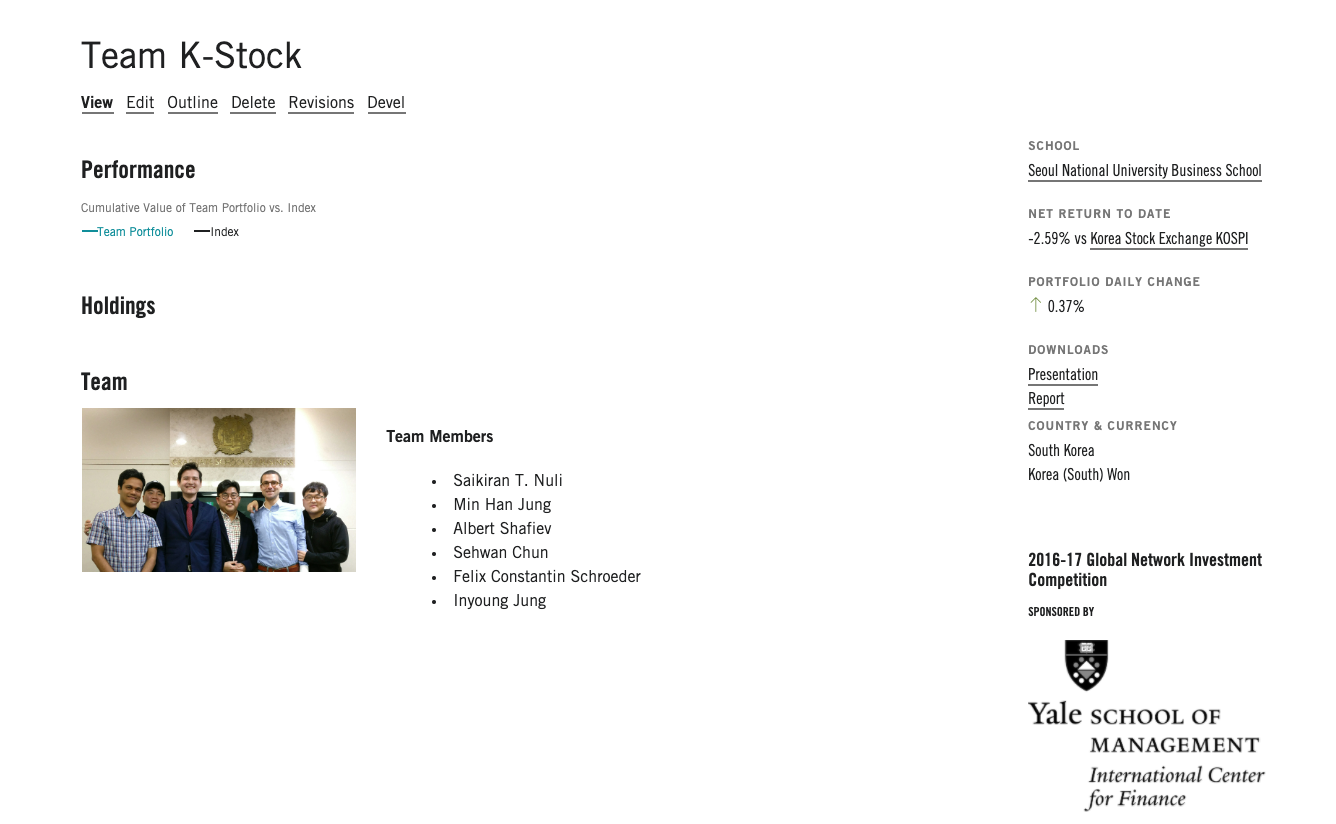 K Stock The Global Network For Advanced Management